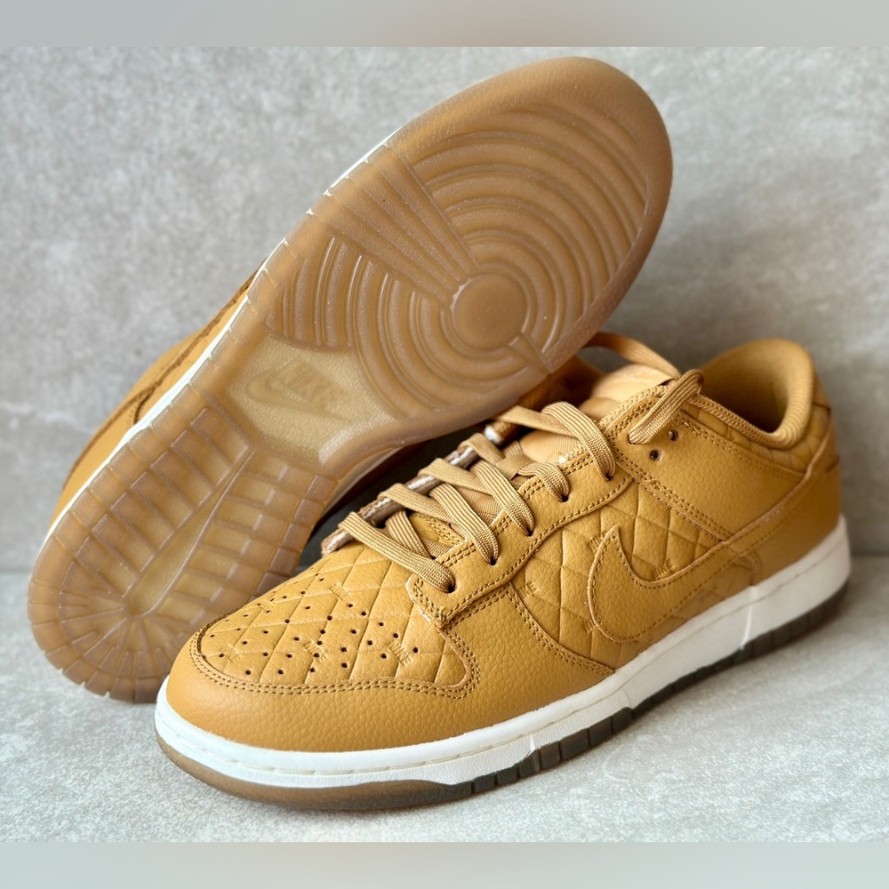 Nike Dunk Low Quilted wheat - Picture 7 of 9